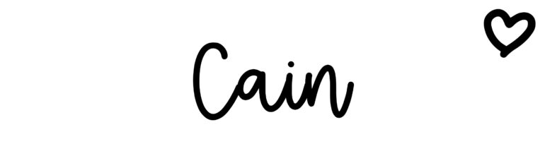 What Does The Name Cain Mean For A Girl