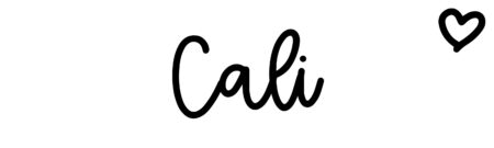 About the baby name Cali, at Click Baby Names.com