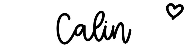 About the baby name Calin, at Click Baby Names.com