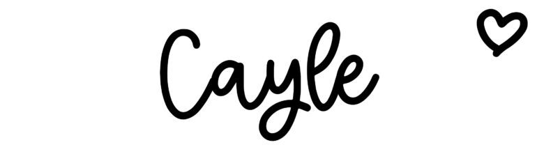 About the baby name Cayle, at Click Baby Names.com