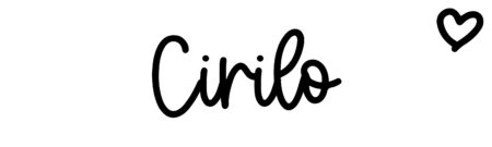 About the baby name Cirilo, at Click Baby Names.com