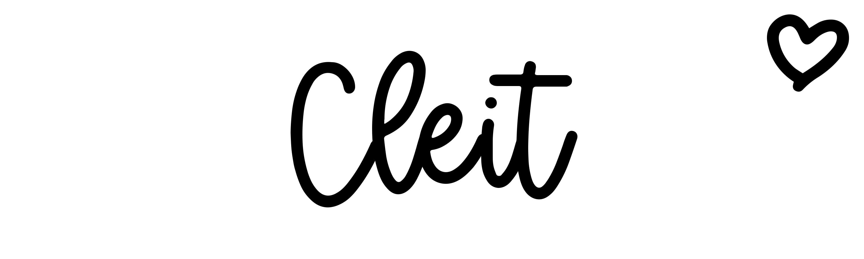 About the baby name Cleit - Click Baby Names