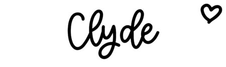 About the baby name Clyde, at Click Baby Names.com