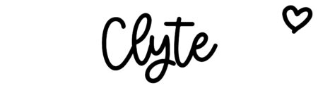 About the baby name Clyte, at Click Baby Names.com