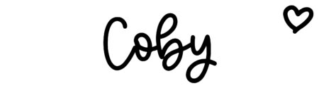 About the baby name Coby, at Click Baby Names.com