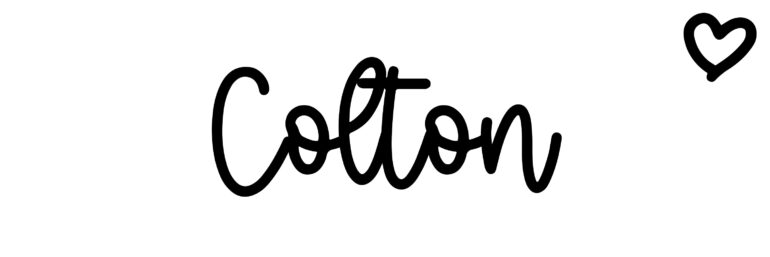 About the baby name Colton, at Click Baby Names.com