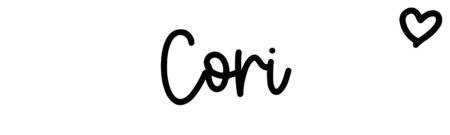 About the baby name Cori, at Click Baby Names.com