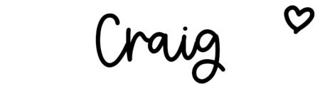 About the baby name Craig, at Click Baby Names.com