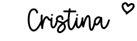 About the baby name Cristina, at Click Baby Names.com