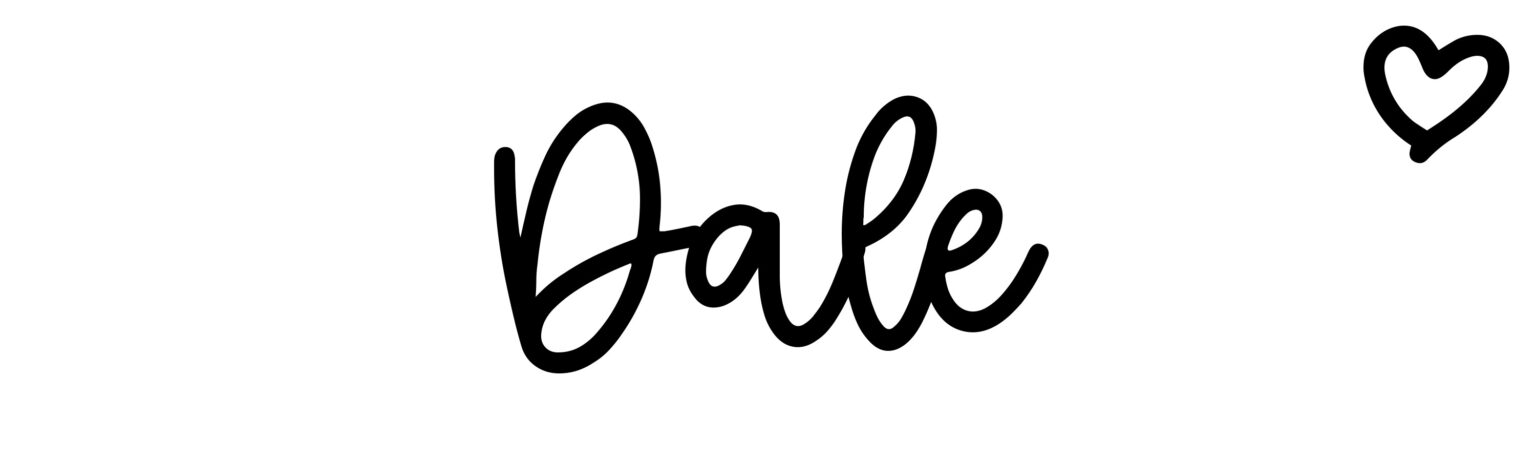 Dale - Name meaning, origin, variations and more