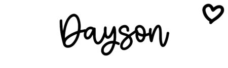 About the baby name Dayson, at Click Baby Names.com