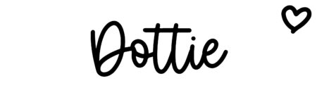 About the baby name Dottie, at Click Baby Names.com