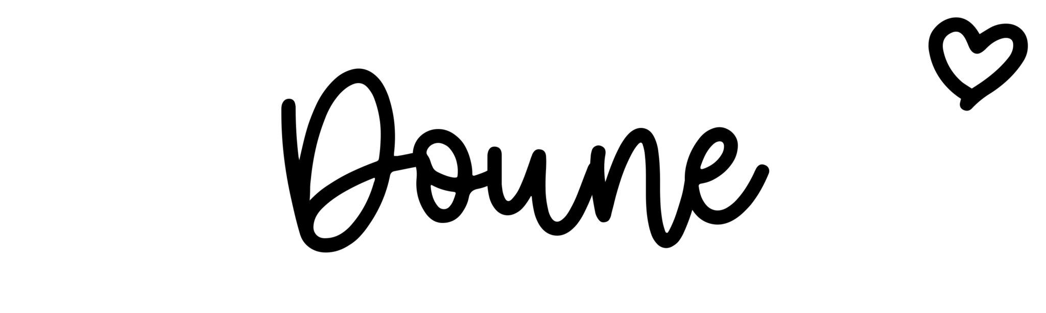 Doune Name meaning, origin, variations and more