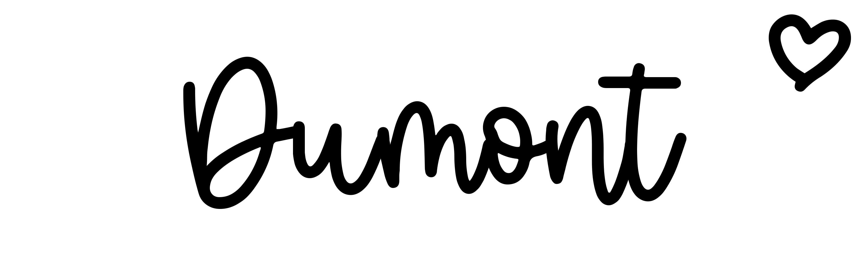 About the baby name Dumont Click Baby Names