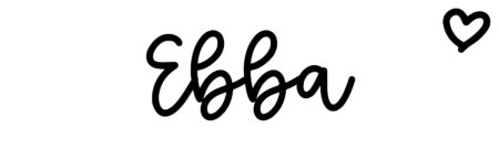 About the baby name Ebba, at Click Baby Names.com