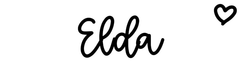 About the baby name Elda, at Click Baby Names.com