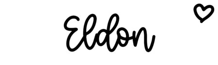 About the baby name Eldon, at Click Baby Names.com