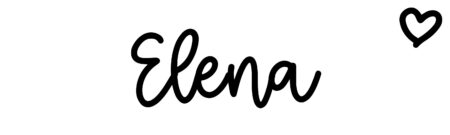 About the baby name Elena, at Click Baby Names.com