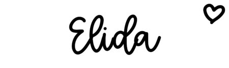 About the baby name Elida, at Click Baby Names.com