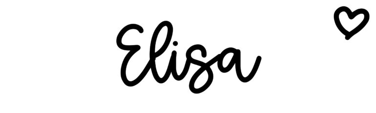 About the baby name Elisa, at Click Baby Names.com