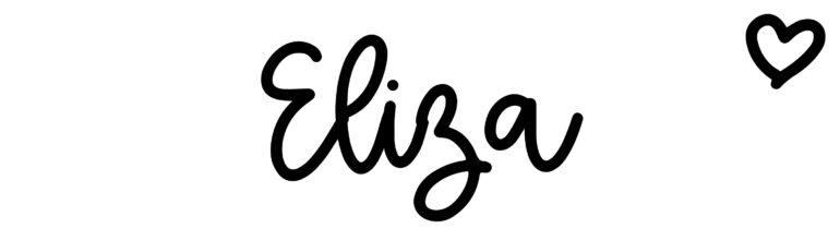 eliza name meaning