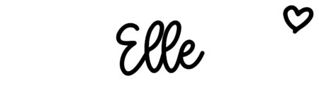 About the baby name Elle, at Click Baby Names.com