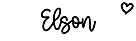 About the baby name Elson, at Click Baby Names.com