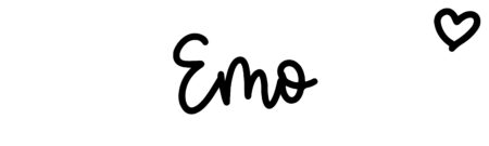 About the baby name Emo, at Click Baby Names.com