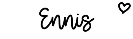About the baby name Ennis, at Click Baby Names.com