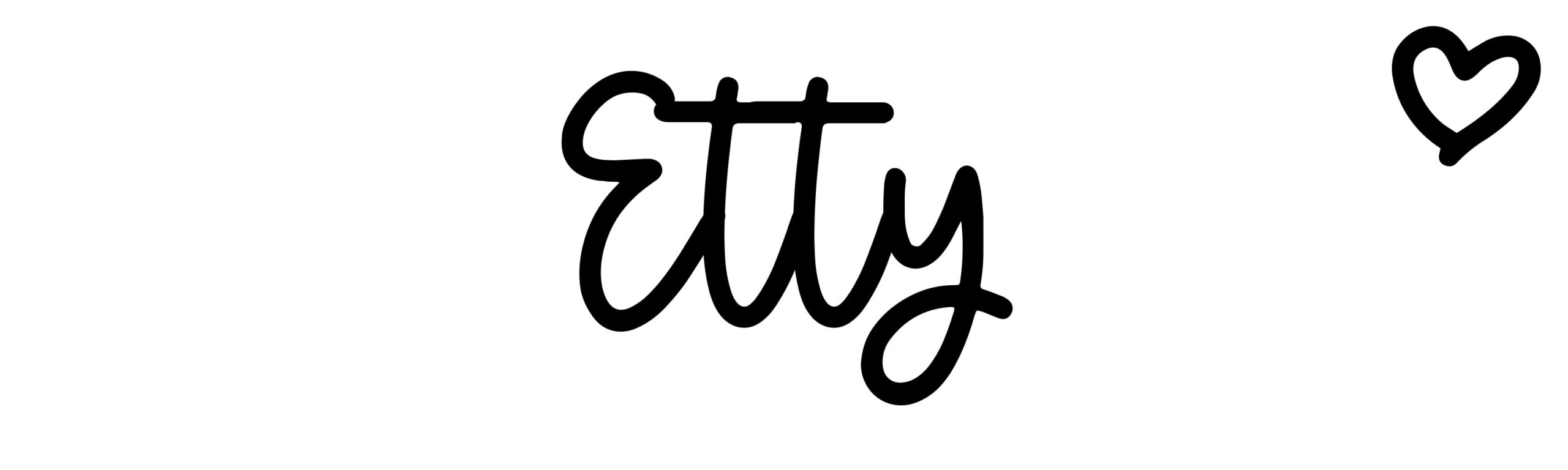 Etty - Name meaning, origin, variations and more
