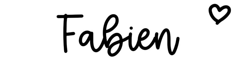 About the baby name Fabien, at Click Baby Names.com