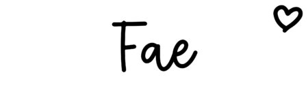 About the baby name Fae, at Click Baby Names.com