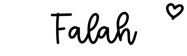 About the baby name Falah, at Click Baby Names.com