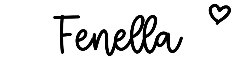 About the baby name Fenella, at Click Baby Names.com