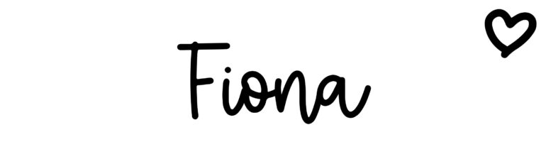 About the baby name Fiona, at Click Baby Names.com