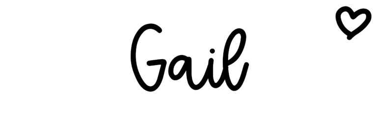 About the baby name Gail, at Click Baby Names.com