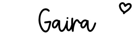About the baby name Gaira, at Click Baby Names.com