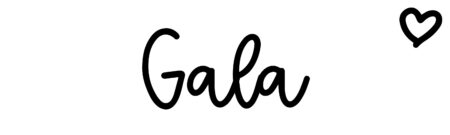 About the baby name Gala, at Click Baby Names.com