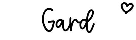 About the baby name Gard, at Click Baby Names.com