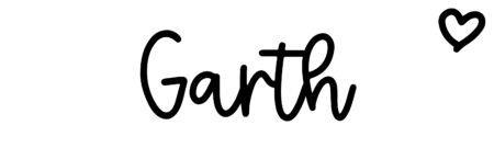 About the baby name Garth, at Click Baby Names.com