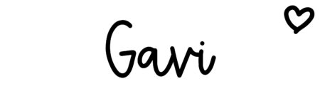 About the baby name Gavi, at Click Baby Names.com