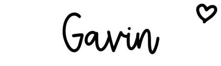 About the baby name Gavin, at Click Baby Names.com