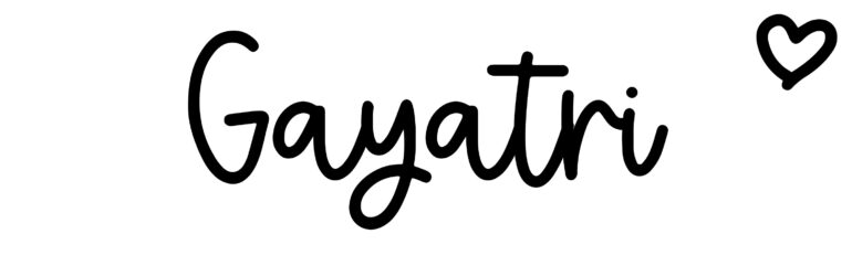 Gayatri - Click Baby Names