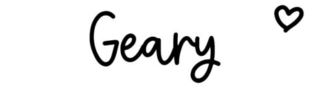 About the baby name Geary, at Click Baby Names.com