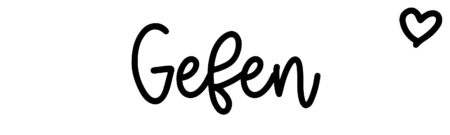 About the baby name Gefen, at Click Baby Names.com