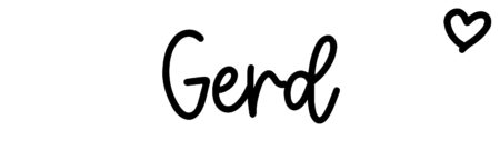 About the baby name Gerd, at Click Baby Names.com