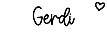 About the baby name Gerdi, at Click Baby Names.com