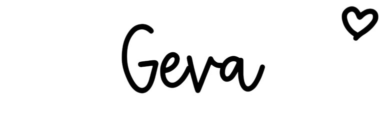 About the baby name Geva, at Click Baby Names.com