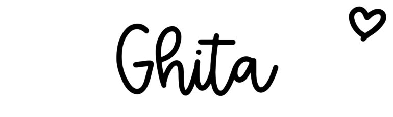 About the baby name Ghita, at Click Baby Names.com