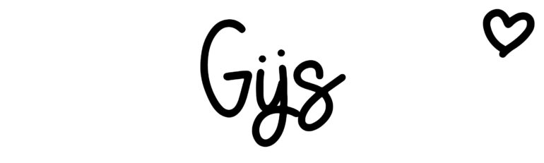 About the baby name Gijs, at Click Baby Names.com
